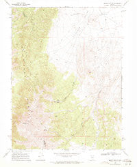 Mount Airy NW Nevada Historical topographic map, 1:24000 scale, 7.5 X 7.5 Minute, Year 1969