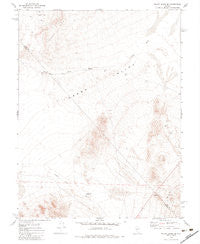 Mount Annie SE Nevada Historical topographic map, 1:24000 scale, 7.5 X 7.5 Minute, Year 1979