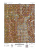 Mount Como Nevada Historical topographic map, 1:24000 scale, 7.5 X 7.5 Minute, Year 2011