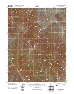 Mount Ferguson Nevada Historical topographic map, 1:24000 scale, 7.5 X 7.5 Minute, Year 2011