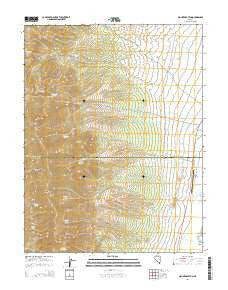 Mount Grafton Nevada Current topographic map, 1:24000 scale, 7.5 X 7.5 Minute, Year 2014