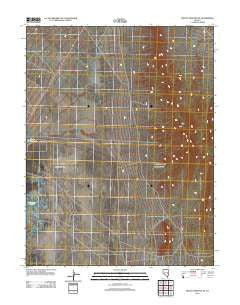 Mount Grafton NE Nevada Historical topographic map, 1:24000 scale, 7.5 X 7.5 Minute, Year 2012