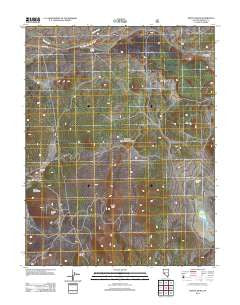 Mount Hicks Nevada Historical topographic map, 1:24000 scale, 7.5 X 7.5 Minute, Year 2011