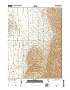 Mount Tobin Nevada Current topographic map, 1:24000 scale, 7.5 X 7.5 Minute, Year 2014