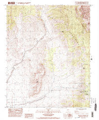 Mountain Springs Nevada Historical topographic map, 1:24000 scale, 7.5 X 7.5 Minute, Year 1984