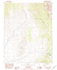 Mountain Springs Nevada Historical topographic map, 1:24000 scale, 7.5 X 7.5 Minute, Year 1984