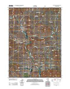 Mountain City Nevada Historical topographic map, 1:24000 scale, 7.5 X 7.5 Minute, Year 2012