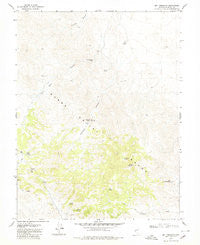Mt. Ferguson Nevada Historical topographic map, 1:24000 scale, 7.5 X 7.5 Minute, Year 1979