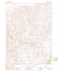 Mt. Lewis Nevada Historical topographic map, 1:24000 scale, 7.5 X 7.5 Minute, Year 1985