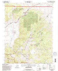 Mt. Montgomery Nevada Historical topographic map, 1:24000 scale, 7.5 X 7.5 Minute, Year 1994