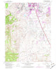 Mt. Rose NE Nevada Historical topographic map, 1:24000 scale, 7.5 X 7.5 Minute, Year 1969