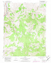 Mt. Rose NW Nevada Historical topographic map, 1:24000 scale, 7.5 X 7.5 Minute, Year 1968