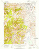Mt. Rose Nevada Historical topographic map, 1:62500 scale, 15 X 15 Minute, Year 1950