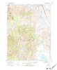 Mt. Rose Nevada Historical topographic map, 1:62500 scale, 15 X 15 Minute, Year 1950