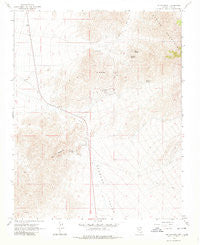 Mt. Schader Nevada Historical topographic map, 1:24000 scale, 7.5 X 7.5 Minute, Year 1968