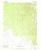 Mt. Wilson Nevada Historical topographic map, 1:24000 scale, 7.5 X 7.5 Minute, Year 1970