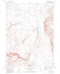 Mud Meadow Nevada Historical topographic map, 1:24000 scale, 7.5 X 7.5 Minute, Year 1972