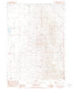 Mud Spring Canyon Nevada Historical topographic map, 1:24000 scale, 7.5 X 7.5 Minute, Year 1982