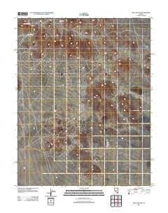 Mud Lake NW Nevada Historical topographic map, 1:24000 scale, 7.5 X 7.5 Minute, Year 2011