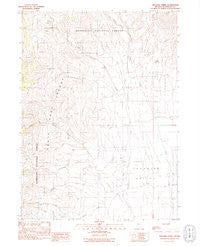 Mullinix Creek Nevada Historical topographic map, 1:24000 scale, 7.5 X 7.5 Minute, Year 1991
