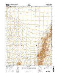 Murphy Gap SE Nevada Current topographic map, 1:24000 scale, 7.5 X 7.5 Minute, Year 2015