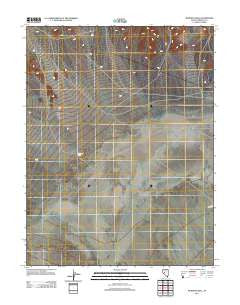 Murphys Well Nevada Historical topographic map, 1:24000 scale, 7.5 X 7.5 Minute, Year 2011