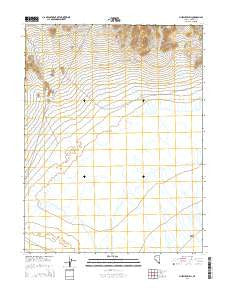 Murphys Well Nevada Current topographic map, 1:24000 scale, 7.5 X 7.5 Minute, Year 2014