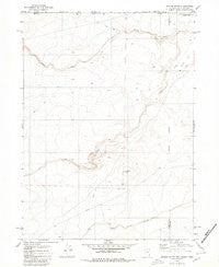 Nadine Butte Nevada Historical topographic map, 1:24000 scale, 7.5 X 7.5 Minute, Year 1980