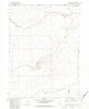 Nadine Butte Nevada Historical topographic map, 1:24000 scale, 7.5 X 7.5 Minute, Year 1980