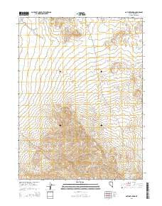 Natchez Spring Nevada Current topographic map, 1:24000 scale, 7.5 X 7.5 Minute, Year 2015