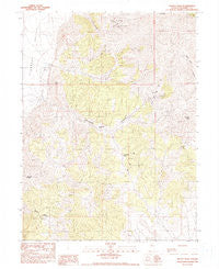 Needle Peak Nevada Historical topographic map, 1:24000 scale, 7.5 X 7.5 Minute, Year 1990
