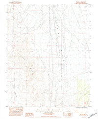 Nelson SW Nevada Historical topographic map, 1:24000 scale, 7.5 X 7.5 Minute, Year 1984