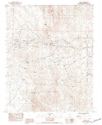 Nelson Nevada Historical topographic map, 1:24000 scale, 7.5 X 7.5 Minute, Year 1984