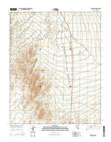 Nelson SW Nevada Current topographic map, 1:24000 scale, 7.5 X 7.5 Minute, Year 2014
