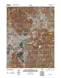 New Empire Nevada Historical topographic map, 1:24000 scale, 7.5 X 7.5 Minute, Year 2011
