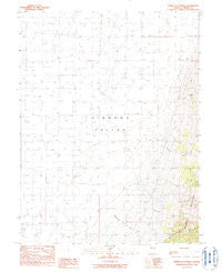 North of Eureka Nevada Historical topographic map, 1:24000 scale, 7.5 X 7.5 Minute, Year 1990