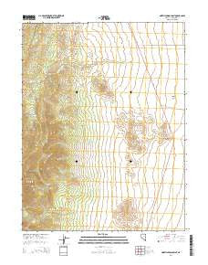North Spring Point Nevada Current topographic map, 1:24000 scale, 7.5 X 7.5 Minute, Year 2014
