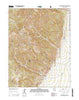 Northumberland Pass Nevada Current topographic map, 1:24000 scale, 7.5 X 7.5 Minute, Year 2014