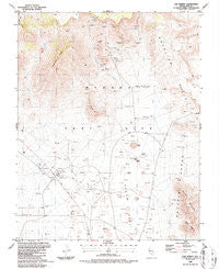 Oak Spring Nevada Historical topographic map, 1:24000 scale, 7.5 X 7.5 Minute, Year 1986