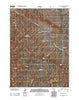 Odell Mountain Nevada Historical topographic map, 1:24000 scale, 7.5 X 7.5 Minute, Year 2011