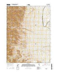 Ola Nevada Current topographic map, 1:24000 scale, 7.5 X 7.5 Minute, Year 2015
