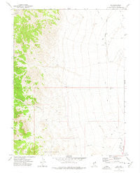 Ola Nevada Historical topographic map, 1:24000 scale, 7.5 X 7.5 Minute, Year 1972