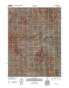 Oreana NW Nevada Historical topographic map, 1:24000 scale, 7.5 X 7.5 Minute, Year 2011