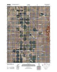 Orovada Nevada Historical topographic map, 1:24000 scale, 7.5 X 7.5 Minute, Year 2011
