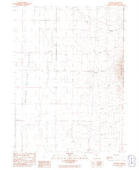 Orovada Nevada Historical topographic map, 1:24000 scale, 7.5 X 7.5 Minute, Year 1991