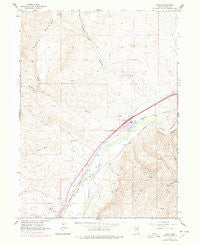 Osino Nevada Historical topographic map, 1:24000 scale, 7.5 X 7.5 Minute, Year 1962
