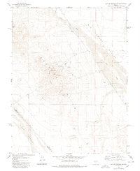 Outlaw Springs NE Nevada Historical topographic map, 1:24000 scale, 7.5 X 7.5 Minute, Year 1980