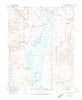Overton Beach Nevada Historical topographic map, 1:62500 scale, 15 X 15 Minute, Year 1953