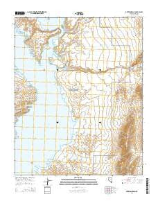 Overton Beach Nevada Current topographic map, 1:24000 scale, 7.5 X 7.5 Minute, Year 2015