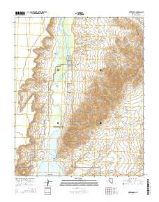 Overton SE Nevada Current topographic map, 1:24000 scale, 7.5 X 7.5 Minute, Year 2014